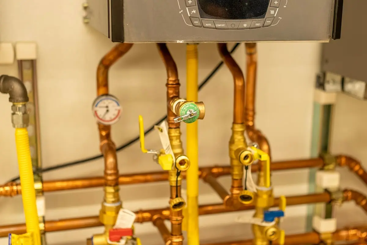 Licensed technician providing Water Heater Installation for a homeowner in Slinger